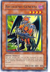 Archfiend General [FOTB-EN019] Rare | Shuffle n Cut Hobbies & Games