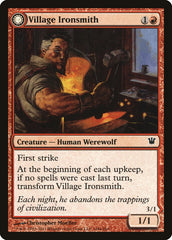 Village Ironsmith // Ironfang [Innistrad] | Shuffle n Cut Hobbies & Games