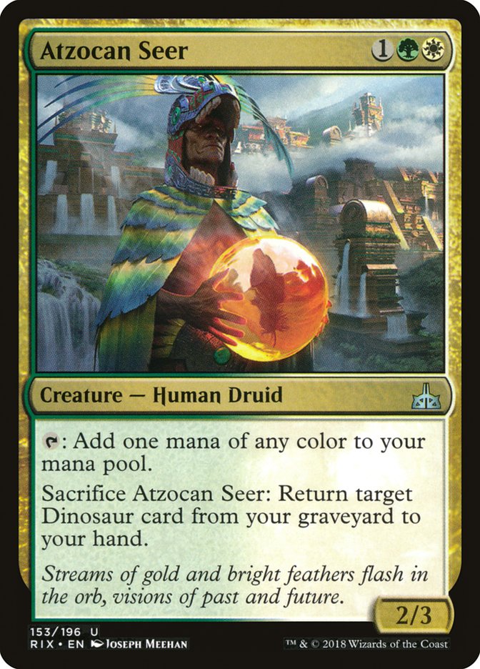 Atzocan Seer [Rivals of Ixalan] | Shuffle n Cut Hobbies & Games