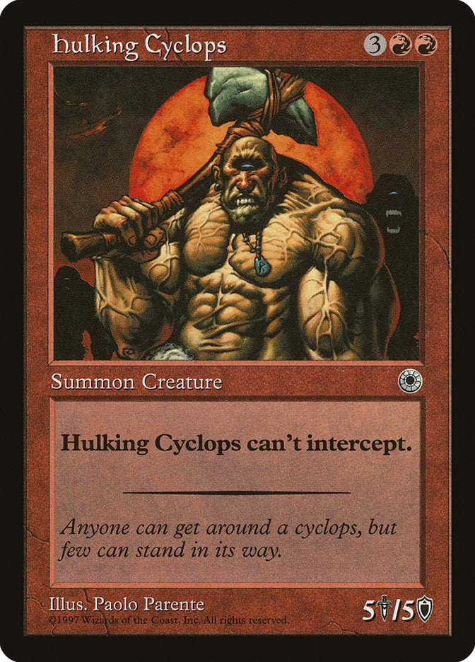 Hulking Cyclops [Portal] | Shuffle n Cut Hobbies & Games