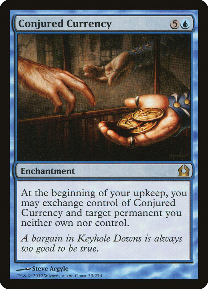 Conjured Currency [Return to Ravnica] | Shuffle n Cut Hobbies & Games