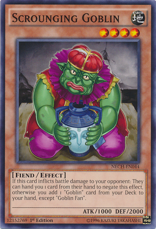 Scrounging Goblin [NECH-EN044] Common | Shuffle n Cut Hobbies & Games