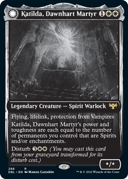 Katilda, Dawnhart Martyr // Katilda's Rising Dawn [Innistrad: Double Feature] | Shuffle n Cut Hobbies & Games