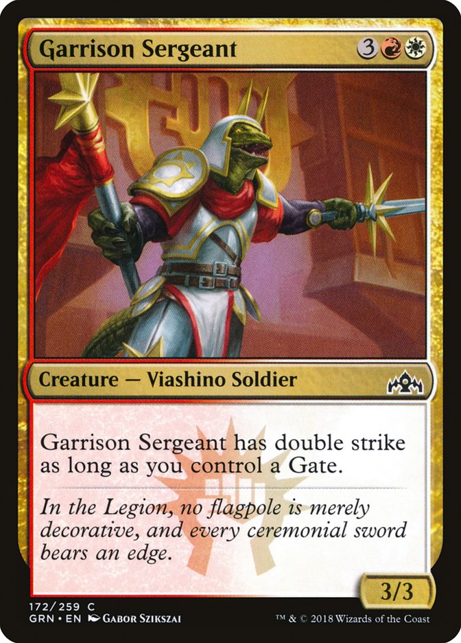 Garrison Sergeant [Guilds of Ravnica] | Shuffle n Cut Hobbies & Games