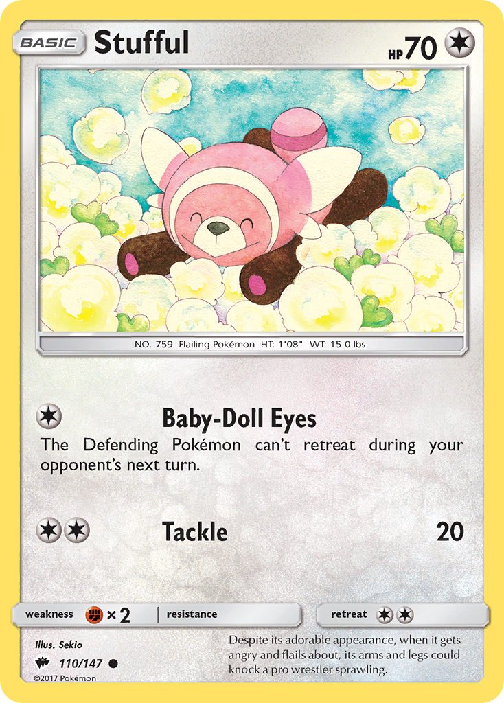 Stufful (110/147) [Sun & Moon: Burning Shadows] | Shuffle n Cut Hobbies & Games