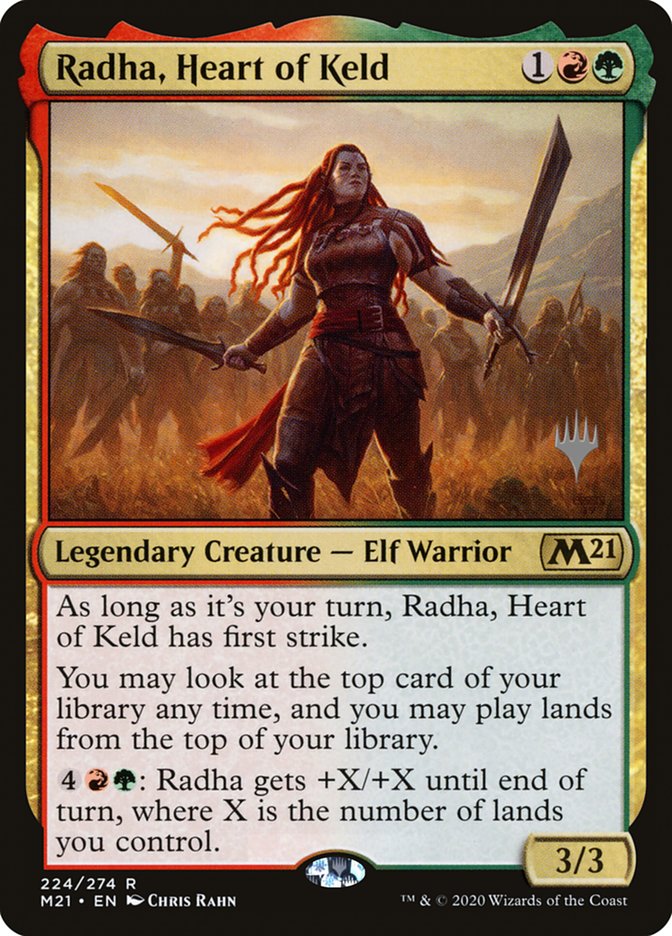 Radha, Heart of Keld (Promo Pack) [Core Set 2021 Promos] | Shuffle n Cut Hobbies & Games