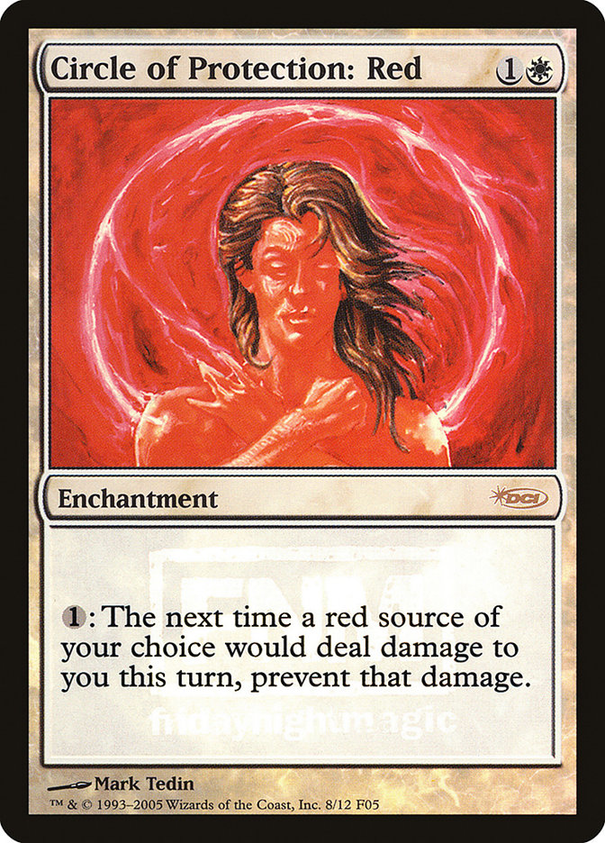 Circle of Protection: Red [Friday Night Magic 2005] | Shuffle n Cut Hobbies & Games