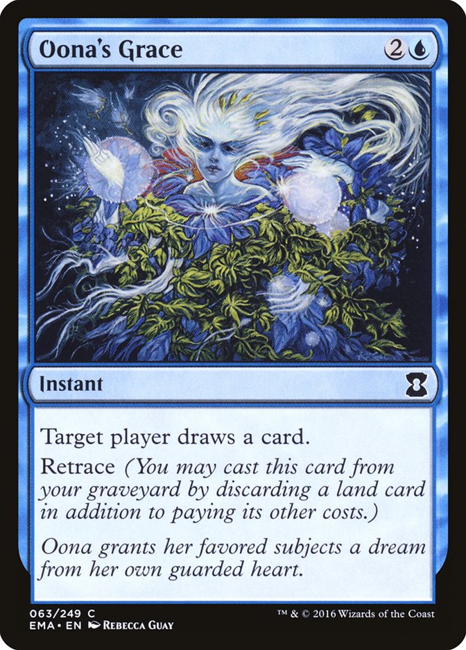 Oona's Grace [Eternal Masters] | Shuffle n Cut Hobbies & Games