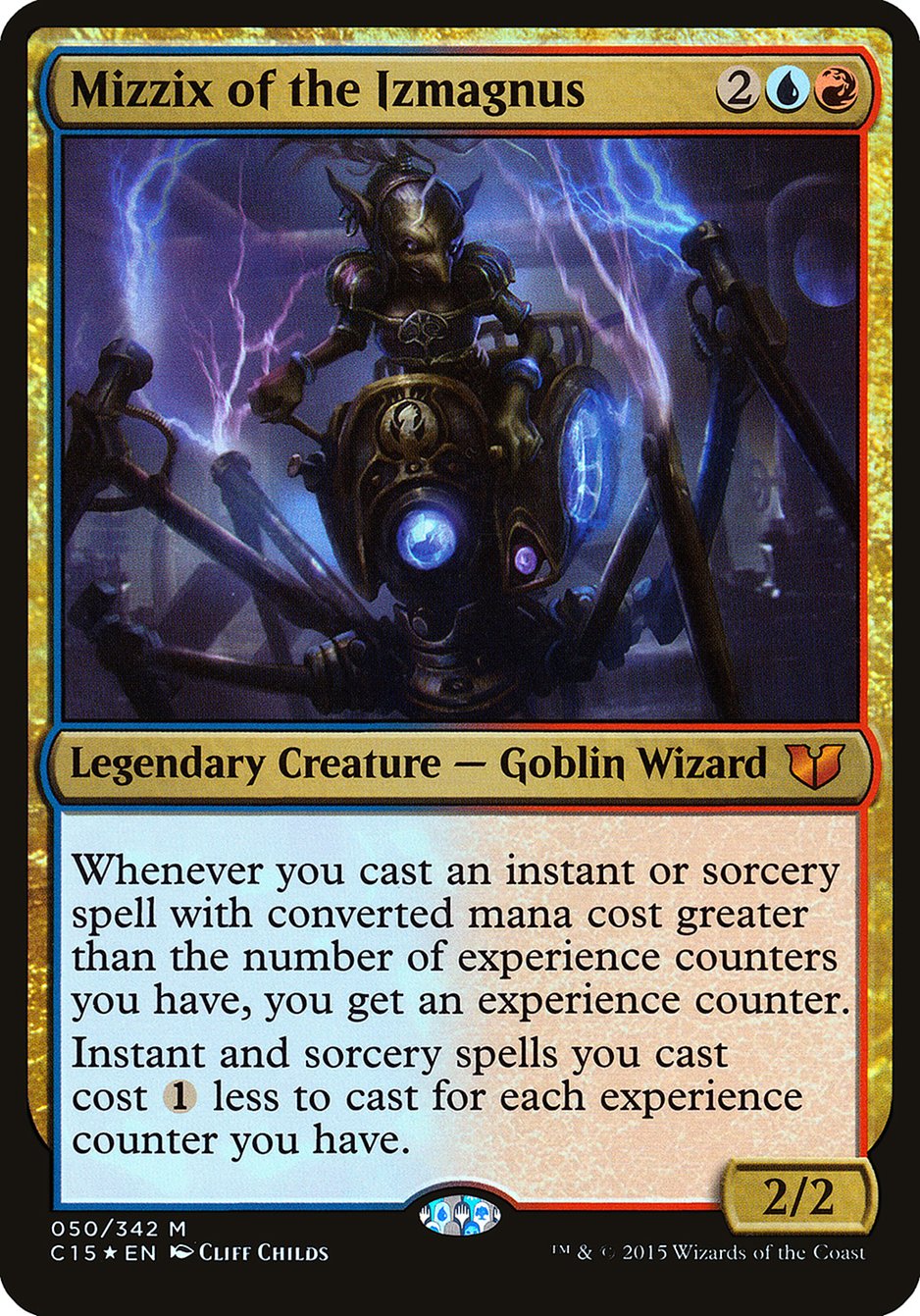 Mizzix of the Izmagnus (Oversized) [Commander 2015 Oversized] | Shuffle n Cut Hobbies & Games