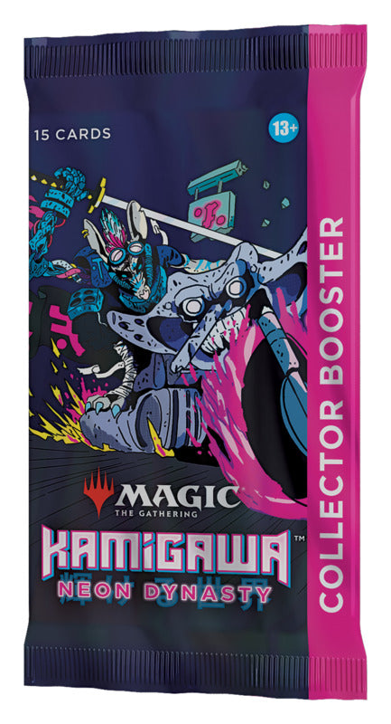 Magic Kamigawa Neon Dynasty Collector Booster Pack | Shuffle n Cut Hobbies & Games