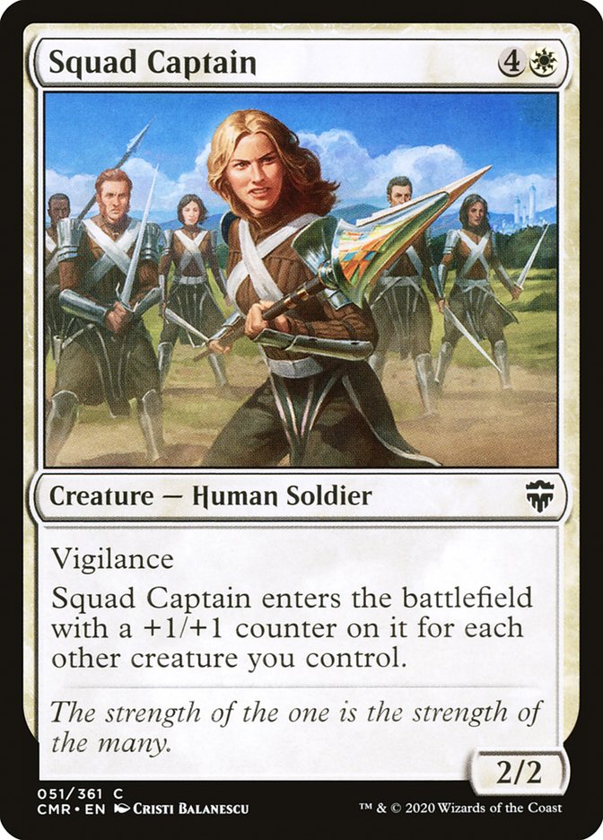 Squad Captain [Commander Legends] | Shuffle n Cut Hobbies & Games