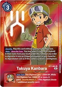 BT07: Takuya Kanbara (Box Topper) | Shuffle n Cut Hobbies & Games