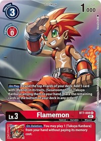BT07: Flamemon (Alternative Art) | Shuffle n Cut Hobbies & Games