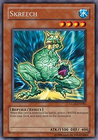 Skreech [GLAS-EN086] Secret Rare | Shuffle n Cut Hobbies & Games
