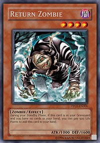 Return Zombie [PP01-EN006] Secret Rare | Shuffle n Cut Hobbies & Games