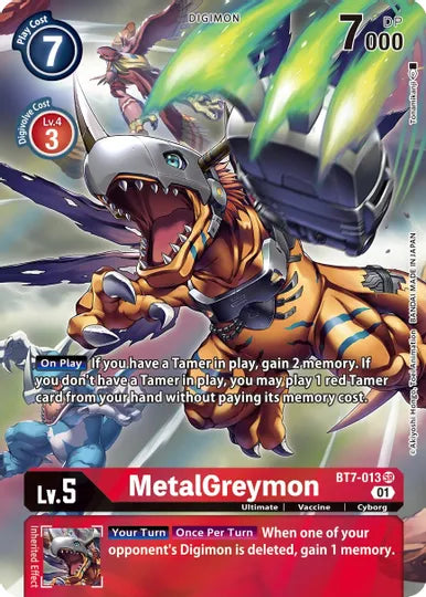 BT07: MetalGreymon (Alternative Art) | Shuffle n Cut Hobbies & Games