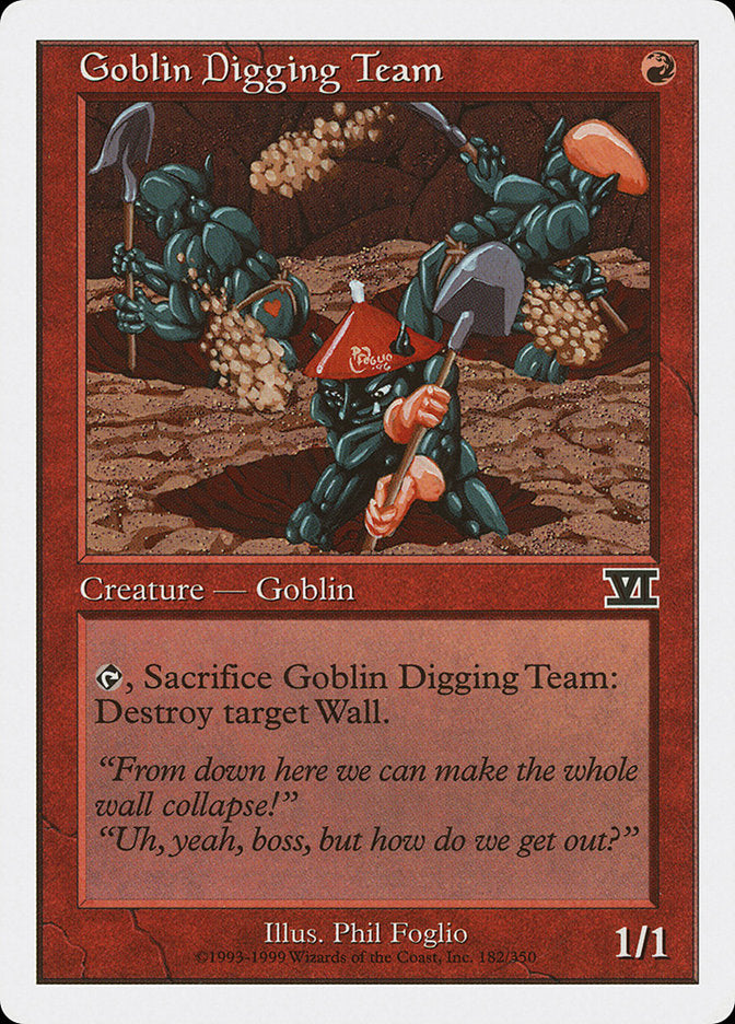Goblin Digging Team [Classic Sixth Edition] | Shuffle n Cut Hobbies & Games