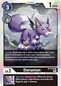 BT07: Dorumon | Shuffle n Cut Hobbies & Games