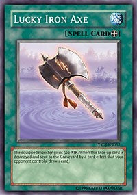 Lucky Iron Axe [YSDJ-EN032] Common | Shuffle n Cut Hobbies & Games