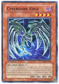 Cyberdark Edge [DP04-EN008] Common | Shuffle n Cut Hobbies & Games