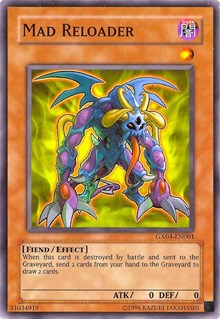 Mad Reloader (GX Tag Force 2) [GX04-EN001] Super Rare | Shuffle n Cut Hobbies & Games