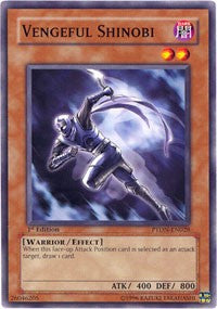 Vengeful Shinobi [PTDN-EN028] Common | Shuffle n Cut Hobbies & Games
