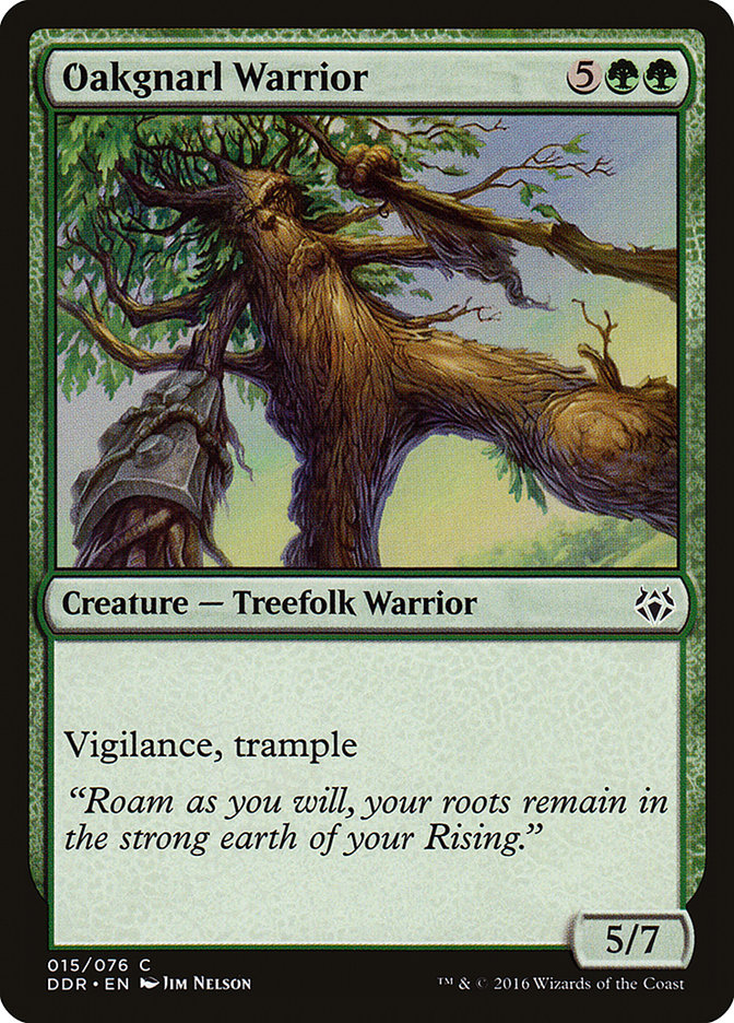 Oakgnarl Warrior [Duel Decks: Nissa vs. Ob Nixilis] | Shuffle n Cut Hobbies & Games