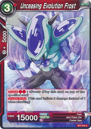 Unceasing Evolution Frost [BT1-016] | Shuffle n Cut Hobbies & Games