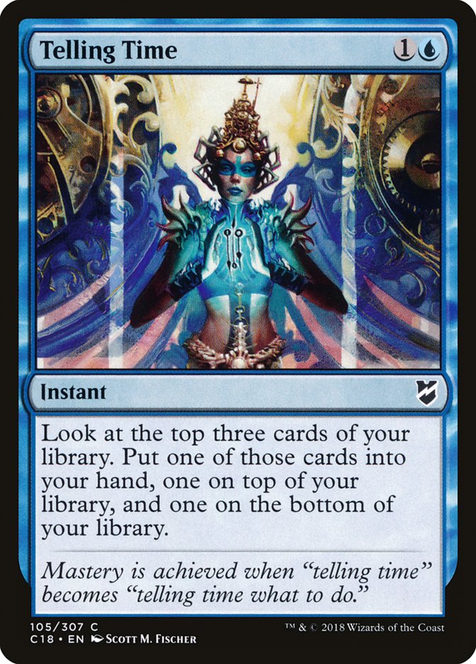 Telling Time [Commander 2018] | Shuffle n Cut Hobbies & Games