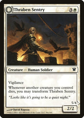 Thraben Sentry // Thraben Militia [Innistrad] | Shuffle n Cut Hobbies & Games
