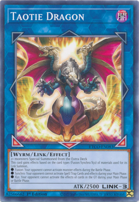 Taotie Dragon [ETCO-EN083] Common | Shuffle n Cut Hobbies & Games