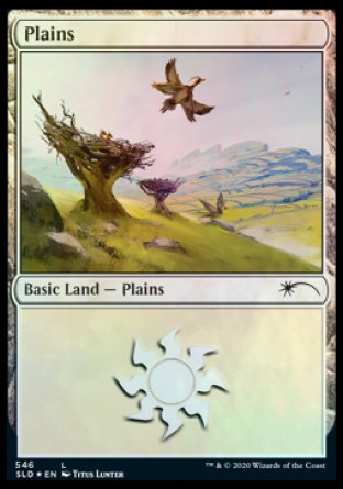 Plains (Feathered Friends) (546) [Secret Lair Drop Promos] | Shuffle n Cut Hobbies & Games