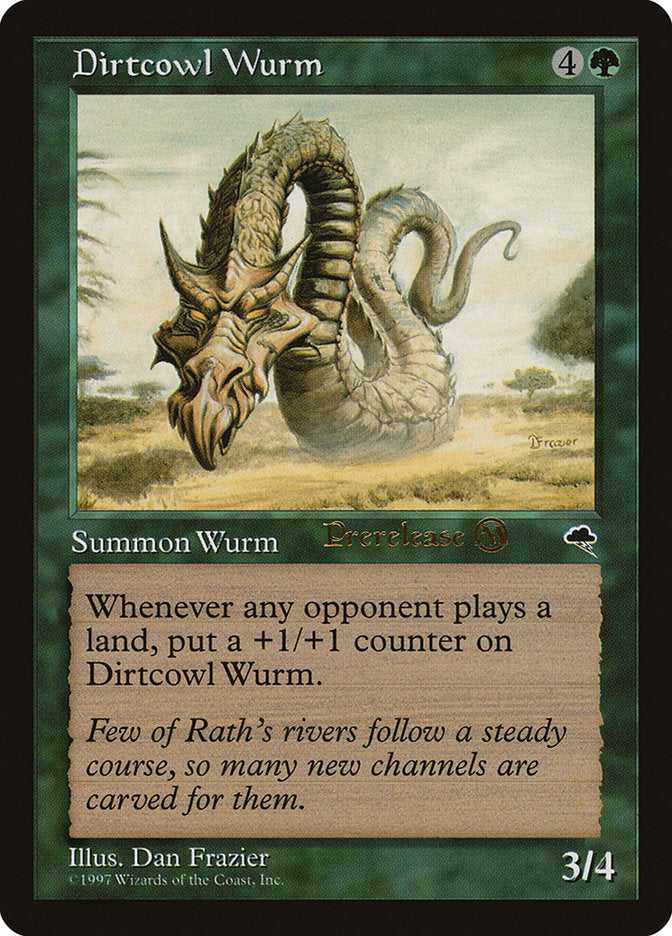 Dirtcowl Wurm [Tempest Promos] | Shuffle n Cut Hobbies & Games