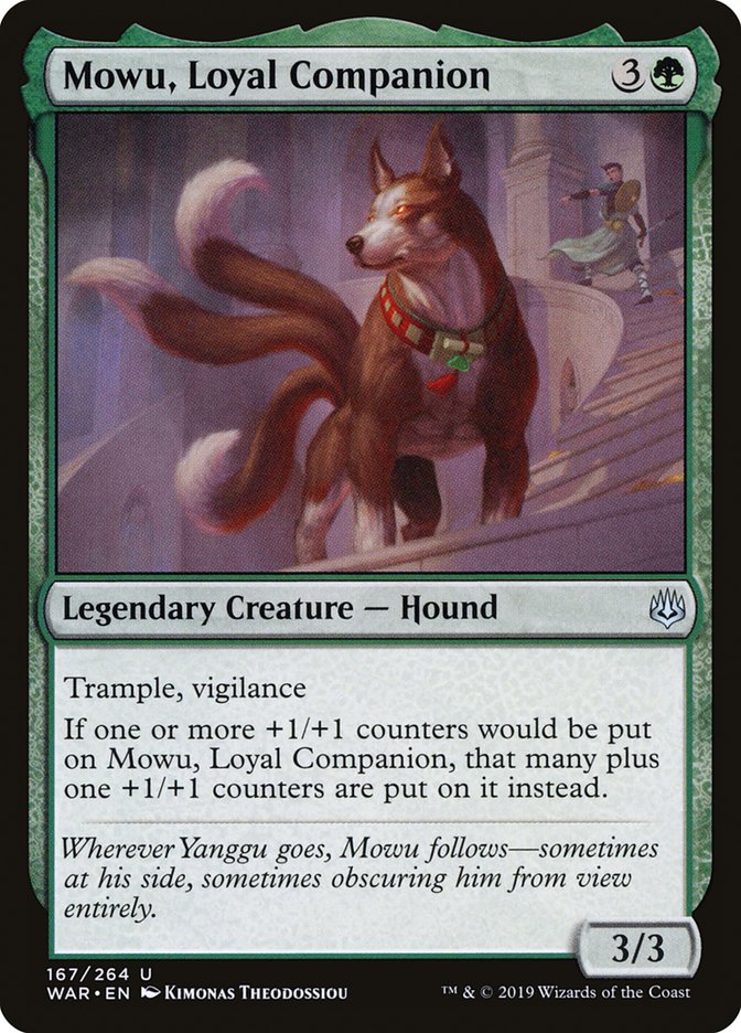 Mowu, Loyal Companion [War of the Spark] | Shuffle n Cut Hobbies & Games