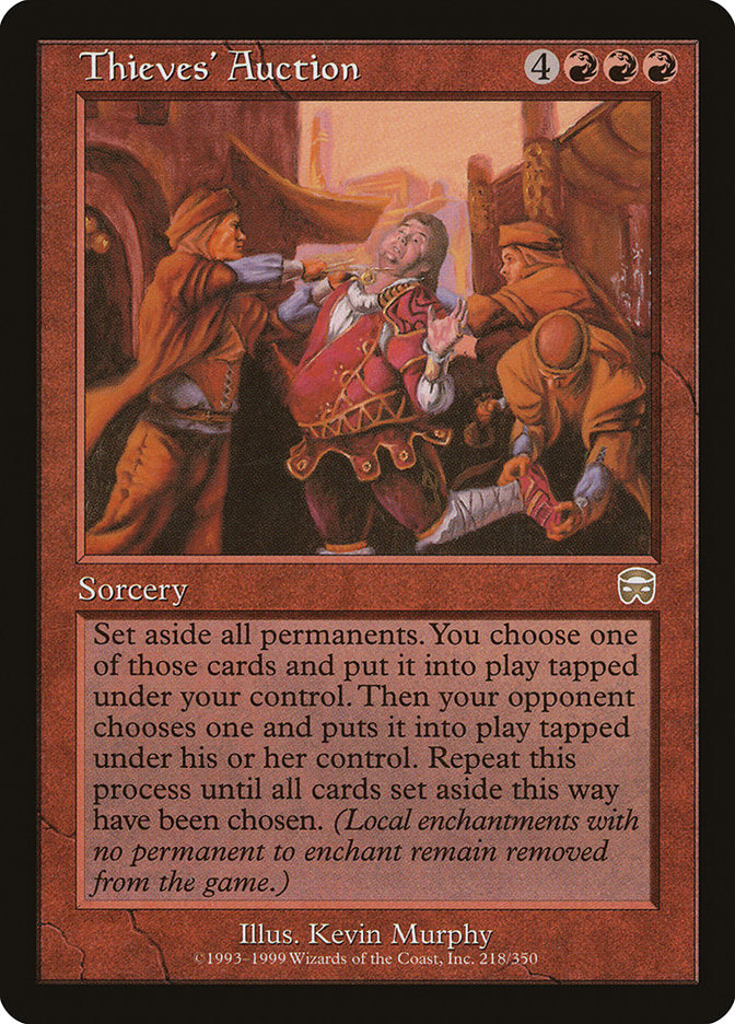 Thieves' Auction [Mercadian Masques] | Shuffle n Cut Hobbies & Games