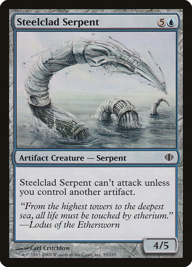 Steelclad Serpent [Shards of Alara] | Shuffle n Cut Hobbies & Games