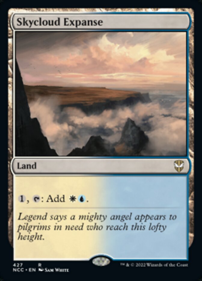 Skycloud Expanse [Streets of New Capenna Commander] | Shuffle n Cut Hobbies & Games