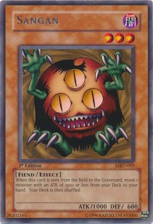 Sangan [MRD-069] Rare | Shuffle n Cut Hobbies & Games