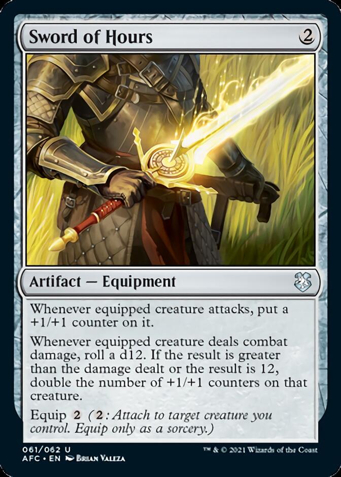 Sword of Hours [Dungeons & Dragons: Adventures in the Forgotten Realms Commander] | Shuffle n Cut Hobbies & Games