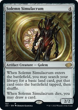 Solemn Simulacrum [Jumpstart 2022] | Shuffle n Cut Hobbies & Games