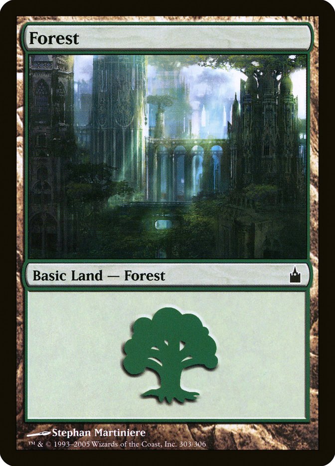 Forest (303) [Ravnica: City of Guilds] | Shuffle n Cut Hobbies & Games