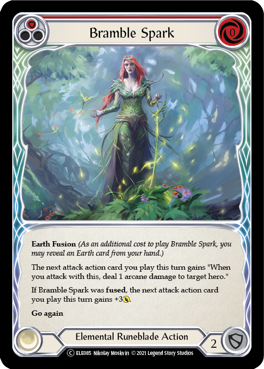 Bramble Spark (Red) [U-ELE085] Unlimited Normal | Shuffle n Cut Hobbies & Games