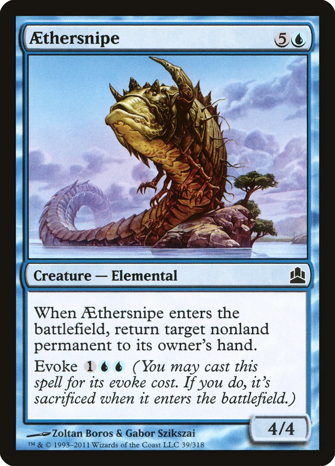 Aethersnipe [Commander 2011] | Shuffle n Cut Hobbies & Games