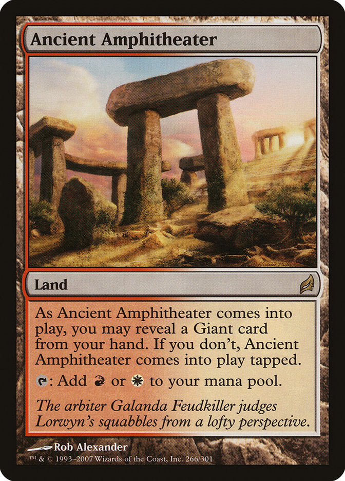 Ancient Amphitheater [Lorwyn] | Shuffle n Cut Hobbies & Games