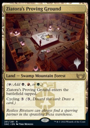 Ziatora's Proving Ground (Promo Pack) [Streets of New Capenna Promos] | Shuffle n Cut Hobbies & Games