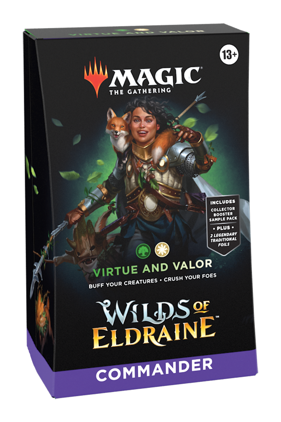 Wilds of Eldraine - Commander Deck (Virtue and Valor) | Shuffle n Cut Hobbies & Games