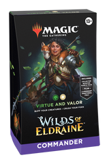 Wilds of Eldraine - Commander Deck (Virtue and Valor) | Shuffle n Cut Hobbies & Games