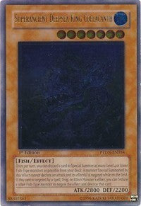 Superancient Deepsea King Coelacanth (UTR) [PTDN-EN034] Ultimate Rare | Shuffle n Cut Hobbies & Games