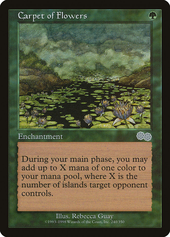 Carpet of Flowers [Urza's Saga] | Shuffle n Cut Hobbies & Games