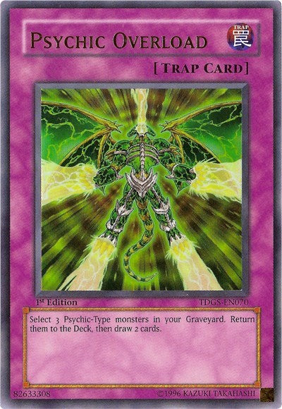 Psychic Overload [TDGS-EN070] Ultra Rare | Shuffle n Cut Hobbies & Games